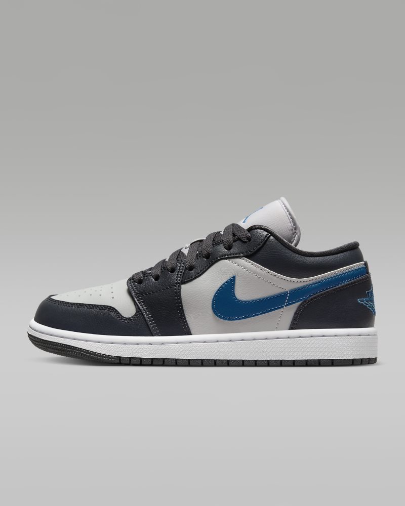 Air Jordan 1 Low Anthracite/Neutral Grey/White/Industrial Blue