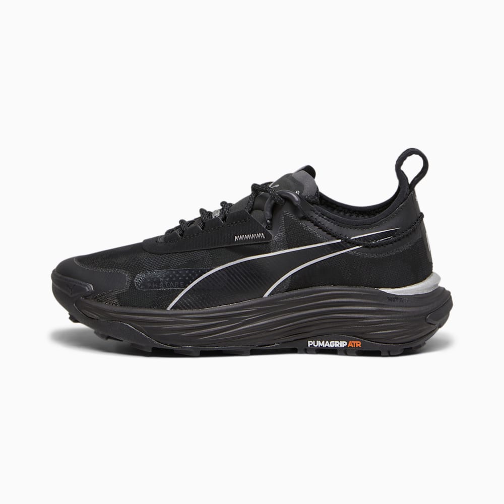 Puma SEASONS Voyage NITRO? 3 Running Shoes - Black-Cool Dark Gray-Silver